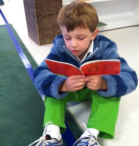 Westwood Montessori School student