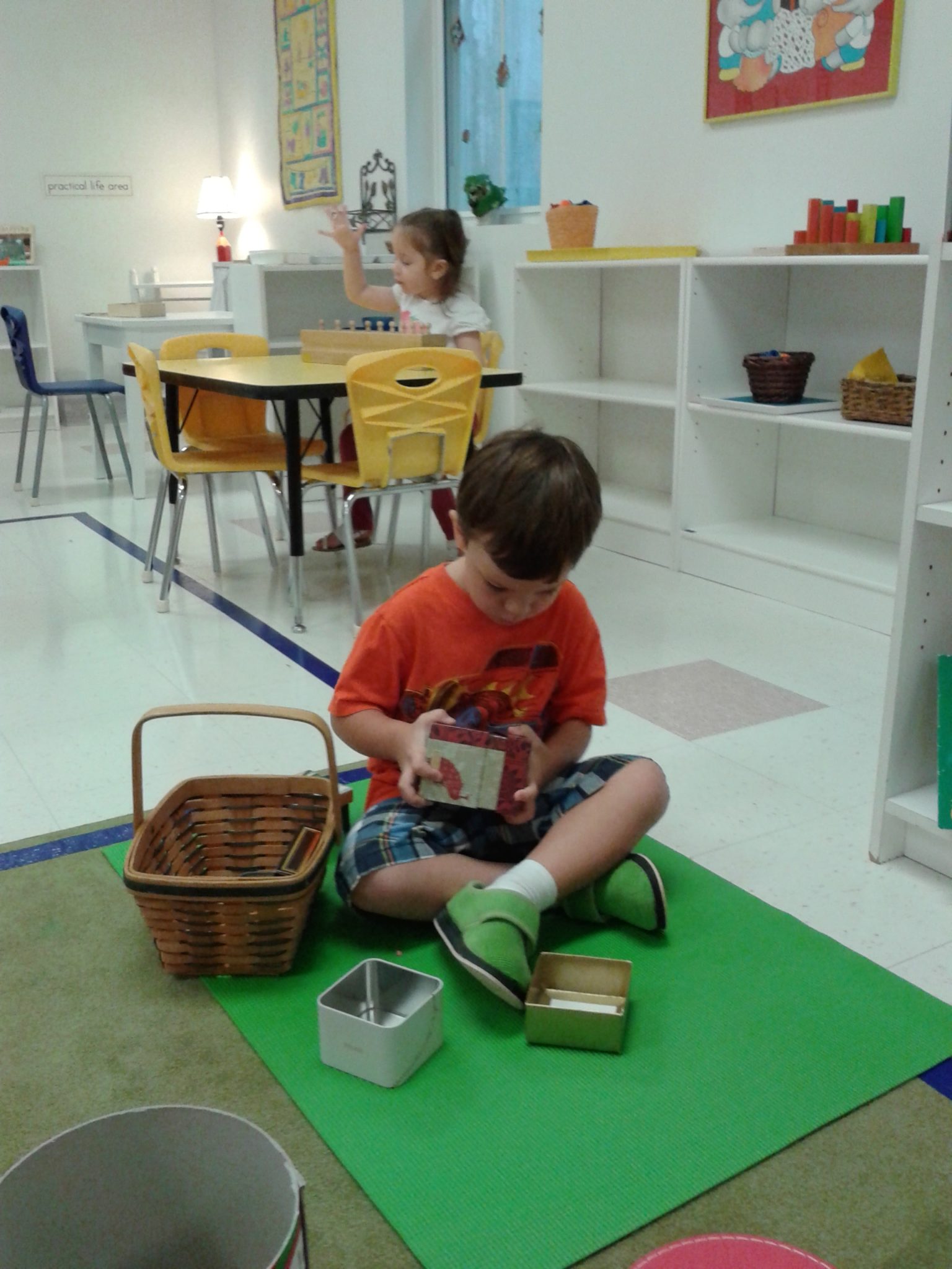 Westwood Montessori School student
